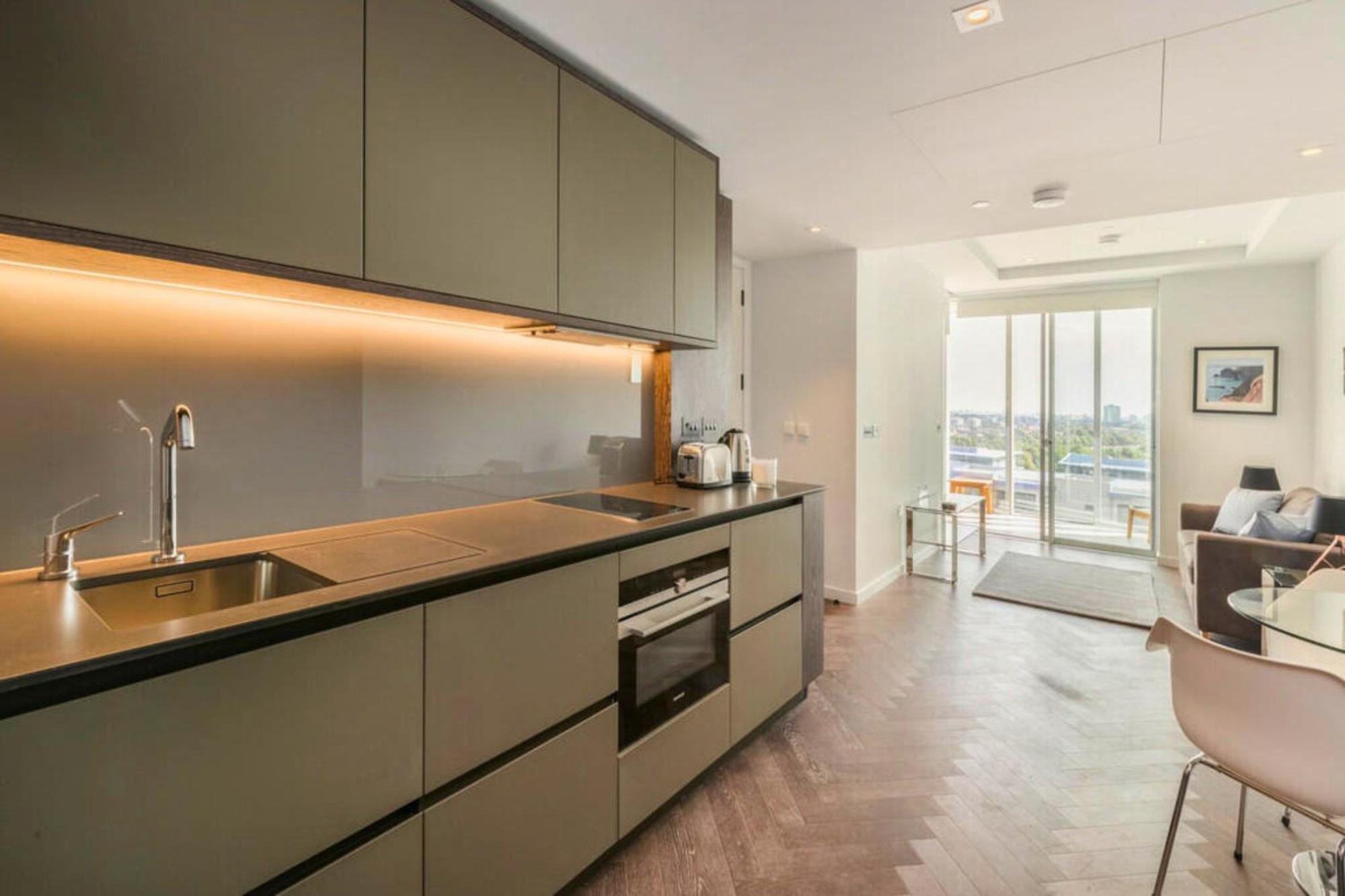 Battersea Power Station - Winter Garden Balcony & 1Gb Wifi - Luxurylondonstays Esterno foto