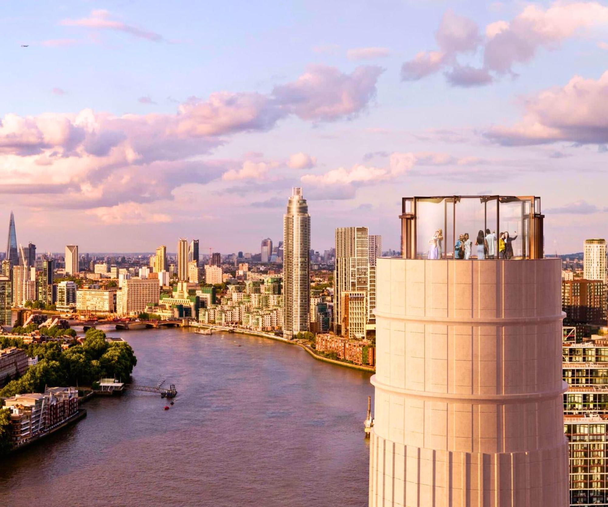 Battersea Power Station - Winter Garden Balcony & 1Gb Wifi - Luxurylondonstays Esterno foto
