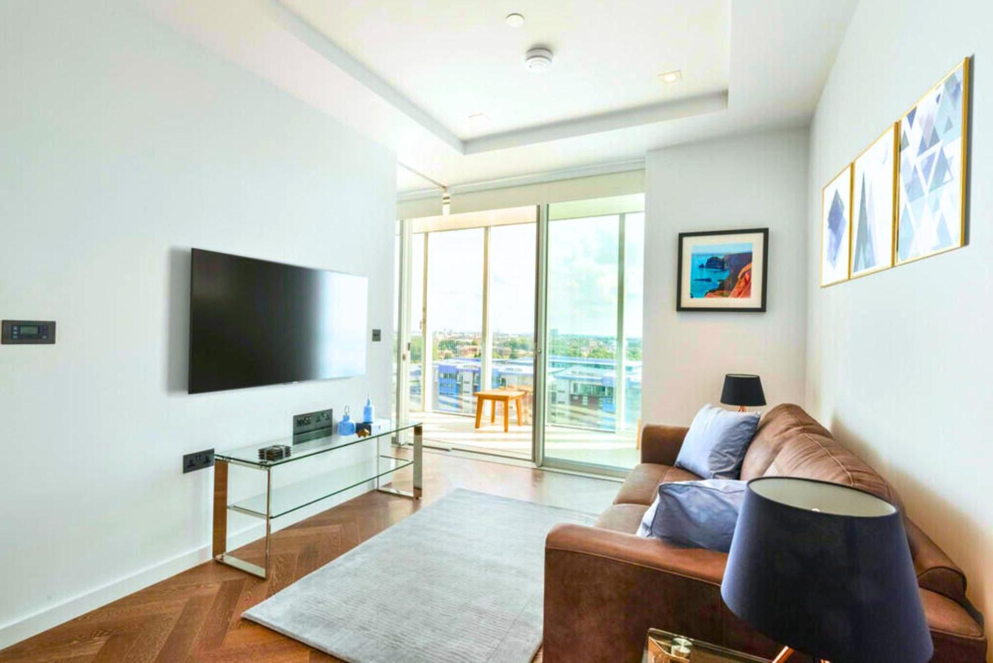 Battersea Power Station - Winter Garden Balcony & 1Gb Wifi - Luxurylondonstays Esterno foto