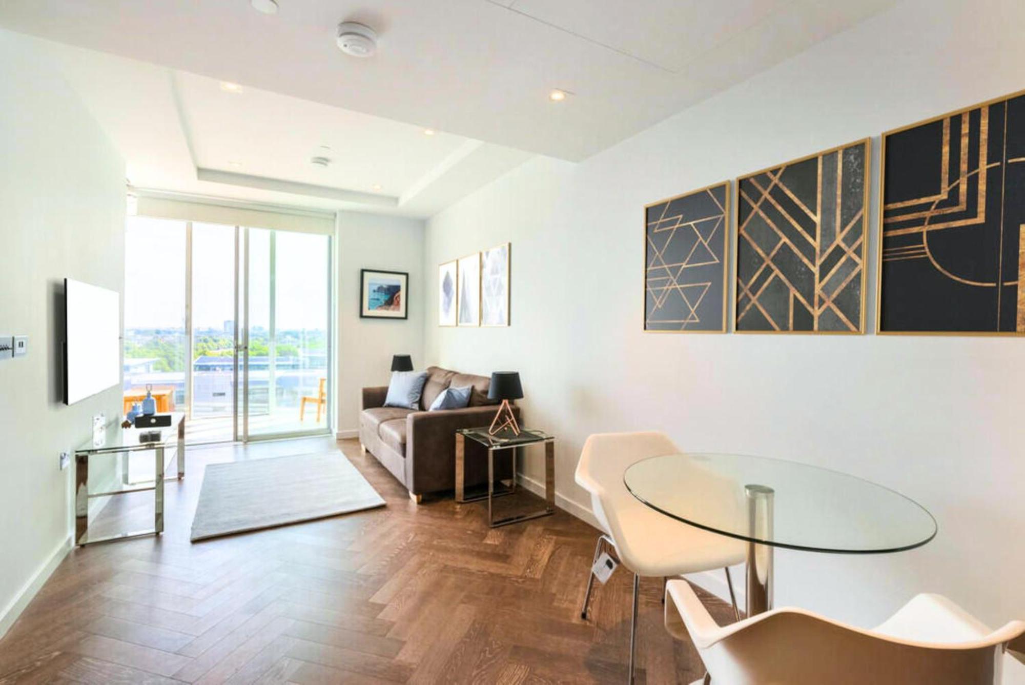 Battersea Power Station - Winter Garden Balcony & 1Gb Wifi - Luxurylondonstays Esterno foto