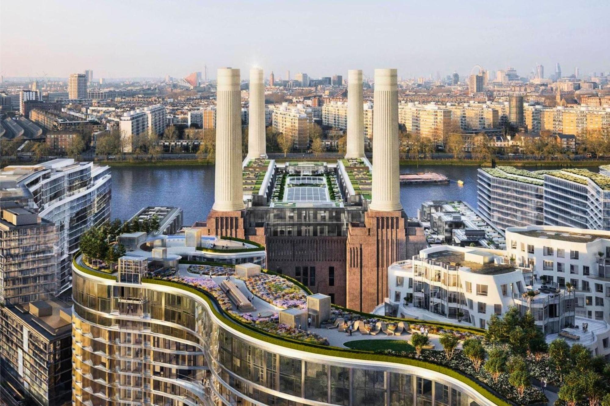 Battersea Power Station - Winter Garden Balcony & 1Gb Wifi - Luxurylondonstays Esterno foto